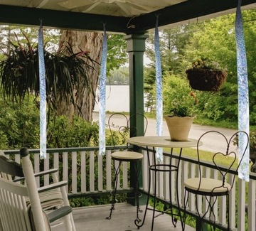 Лента отпугивающая птиц для скворцов, голубей, ворон 50м