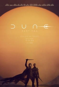Plakat Dune 2 (2023) Diuna: Część druga 70x50cm
