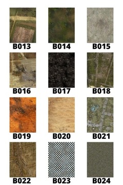 MATA DWUSTRONNA GUMOWA GUILDBALL 5 WZORÓW 91x91CM