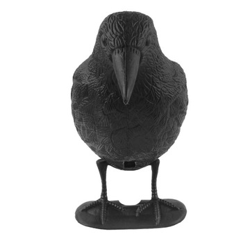 ПЛАСТИКОВЫЙ ВОРОН – ЭФФЕКТИВНЫЙ ОТПУСКАТЕЛЬ ДЛЯ МАЛЕНЬКИХ ПТИЦ