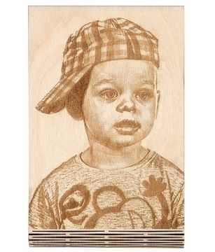 Fotografia grawerowane na drewnianej ramce 10x15