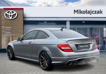 Mercedes Klasa C W204 Coupe AMG 6.2 C 63 AMG 457KM 2013 Mercedes-Benz Klasa C C63 AMG I Zarejestrowany I VatMarza I Lexus Leszno, zdjęcie 2