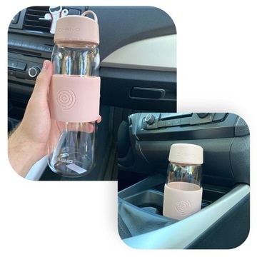 Бутылка из боросиликатного стекла 0,6 л.