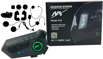 INTERFON NX Y-10 ZESTAW SŁUCHAWKOWY |DO KOMUNIKACJI| BLUETOOTH|UNIWERSALNY