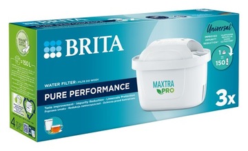 Filtr wody wkład do dzbanka Brita Maxtra PRO Pure Performance 3szt.