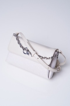 Torebka kremowa RE LOCK MINI CROSSBODY BAG CALVIN KLEIN One size