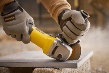 УГЛОВАЯ ШЛИФРОВАЛЬНАЯ МАШИНА 125 ММ, 1100 Вт, РЕГУЛИРОВКА СКОРОСТИ