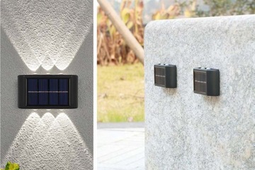 НАРУЖНЫЙ СОЛНЕЧНЫЙ СВЕТОДИОДНЫЙ СВЕТИЛЬНИК СО СТЕНОВОЙ ПАНЕЛИ ДЛЯ ТЕРРАСЫ, БАЛКОНА IP65