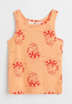H&M Top z bawełnianego dżerseju roz 122-128 cm