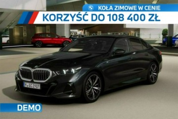 BMW Seria 5 G90-91 Touring 2.0 520d 197KM 2025 BMW 520 xDrive Limuzyna - DEMO - Koła zimowe w