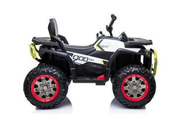 Квадроцикл XMX607 ATV 4x4 на аккумуляторе, 180 Вт, пульт дистанционного управления, белый