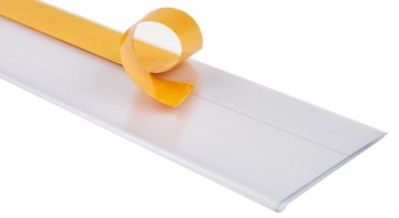 KIESZEŃ INFORMACYJNA Z TAŚMĄ SAMOPRZYLEPNĄ BEZBARWNA - 26X988 MM - 10 SZT