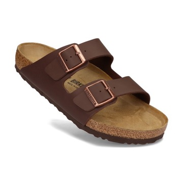 Klapki BIRKENSTOCK Arizona 0051701 Dark Brown r.41