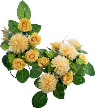 СОСТАВ ПЛАТЬЕ БУКЕТ ХРИЗАНТЕМА ОТДЕЛКА ЦВЕТЫ НАБОР ИСКУССТВЕННЫЕ ЛИСТЬЯ