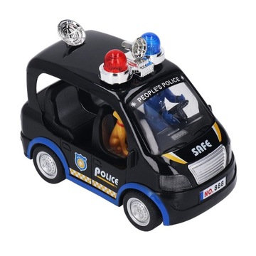 Игрушка-автомобиль полицейского из прочного сплава с деталями