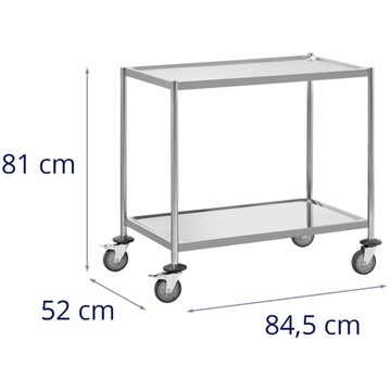 WÓZEK KELNERSKI TRANSPORTOWY HOTELOWY STABILNY TPR