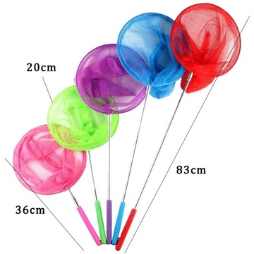 Сачок для бабочек РЫБЫ И НАСЕКОМЫЕ, складной, ТЕЛЕСКОПИЧЕСКИЙ