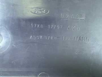 FORD KA NÁRAZNÍK CENTRÁLNÍ MŘÍŽKA MASKA ORIGINÁLNÍ