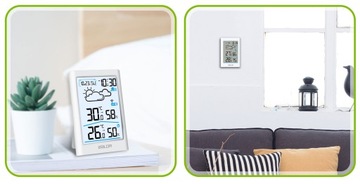 БЕСПРОВОДНАЯ ПОГОДНАЯ СТАНЦИЯ ПОГОДА-ГИГРОМЕТР + ДАТЧИК