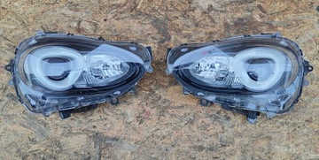 KOMPLETNY PRZÓD FIAT 124 SPIDER 1.4TB MASKA ZDERZAK PAS BŁOTNIK LAMPA