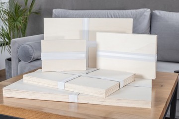 10x Sklejka Topolowa - Topola - 3mm – A3 420x 297 mm - Onlywood