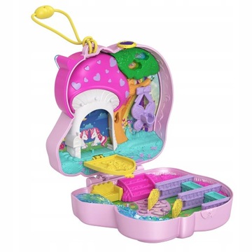 Игровой набор POLLY POCKET DOLL UNICORN FOREST