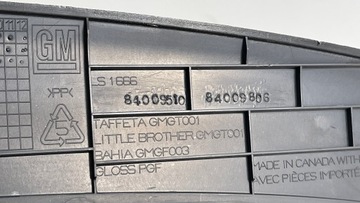 CHEVROLET OE 84009806