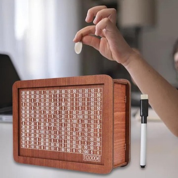 Копилка в стиле ретро со счетчиком. Экономия денег для детей 10000 евро.