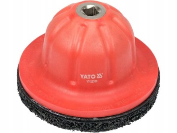 ШЛИФОВАЛЬНЫЙ ДИСК YATO ДЛЯ ЧИСТКИ ТОРМОЗНЫХ СТУПИЦ И ДИСКОВ ПРИВОДНАЯ ЩЕТКА 1/2
