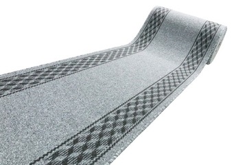 SZNURKOWY CHODNIK PODGUMOWANY 80cm GUMA - SZARY