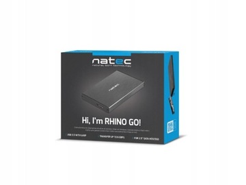 КОРПУС ДЛЯ ДИСКОВ 2,5 ДЮЙМА, КОРПУС ДЛЯ НАКОПИТЕЛЯ SSD HDD SATA С КАБЕЛЕМ USB 3.0 NATEC