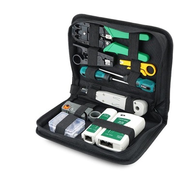 CABLE TESTER RJ45 съемник для обжима LAN3 XL набор сетевых инструментов