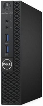 Дешевый маленький ПК Dell 3050 Tiny i5 7-го поколения, 16 ГБ, 512 ГБ, M.2, NVMe, HDMI, WIN10