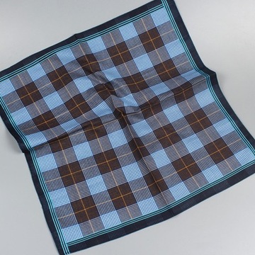 3Pcs Mens Cotton Handkerchiefs Hankies for Fathers Gift Set Pocket Square