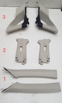 PLASTIK OSLONA POSZYCIE SLUPKA MAZDA CX3 14-21