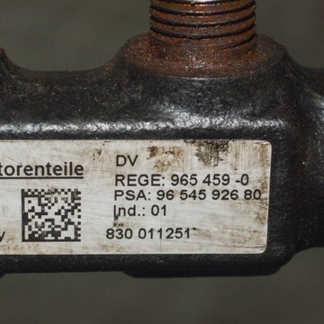 9654592680 LIŠTA VSTŘIKOVAČE PEUGEOT 308 4A 4C 1.6 HDI 66KW