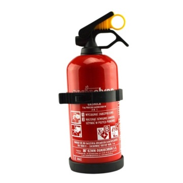 ПОРОШКОВЫЙ Огнетушитель 1 КГ Домашний автомобиль + ПЕРВЫЙ КОМПЛЕКТ DIN 13164 ПОЛНАЯ КОМПЛЕКТАЦИЯ