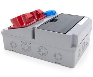 Щит строительный 32А/5П + 16А/5П + 2*ГС 230В, 11НО211