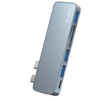 WIELOFUNKCYJNY ADAPTER DO LAPTOPA MACBOOKA USB SD