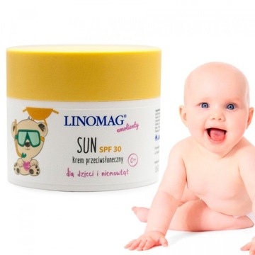 LINOMAG KREM PRZECIWSŁONECZNY dziecięcy SPF30 50ml