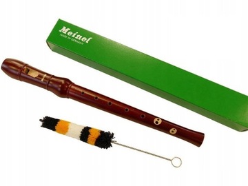 Flet prosty drewniany barokowy M-203 Meinel