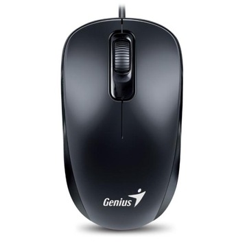 Mysz przewodowa GENIUS DX-110 USB czarna 1000 DPI