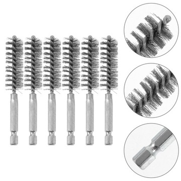 СВЕРЛЕНИЕ ОТВЕРСТИЯ ДЛЯ ЩЕТКИ НЕРЖАВЕЮЩАЯ СТАЛЬ 6 ШТ.