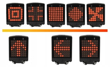 ВЕЛОСИПЕДНАЯ ФОНАРЬ, СИГНАЛ ПОВОРОТА ДЛЯ ВЕЛОСИПЕДНЫХ ЛАЗЕРОВ