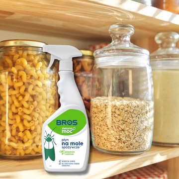 BROS GREEN POWER ЖИДКОСТЬ ДЛЯ УДАЛЕНИЯ ПИЩЕВОЙ МОЛИ, ИНГРЕДИЕНТЫ, БЕЗ ХИМИЧЕСКИХ 500 МЛ