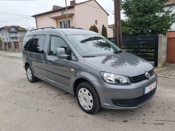 Volkswagen Caddy III Kombi Facelifting 1.6 TDI 102KM 2012 Volkswagen Caddy L2 Długi / Zadbany / Org., zdjęcie 2