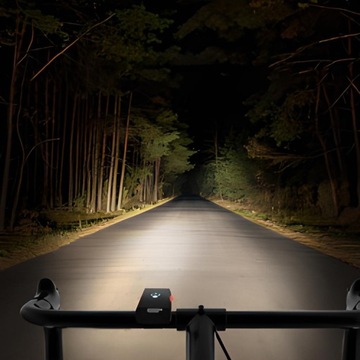 LAMPKA ROWEROWA LED PRZÓD TYŁ POWERBANK 1600LM