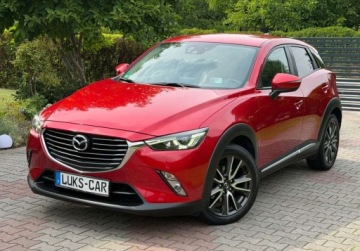 Mazda CX-3 Crossover 2.0 SKY-G 120KM 2016 Mazda CX-3 2,0 120KM Automat FULL LED Key-Less Skora Bezwypadkowy Serwisow, zdjęcie 11