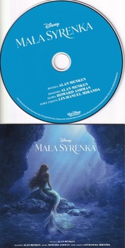MAŁA SYRENKA MUZYKA Z FILMU PO POLSKU 1 CD TEKSTY