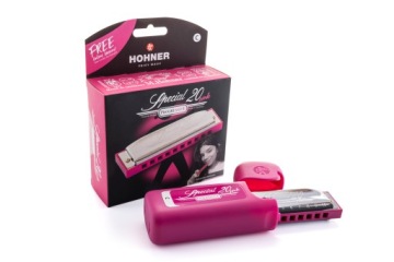 Special 20 Pink LE C major диатоническая розовая гармошка с футляром Hohner